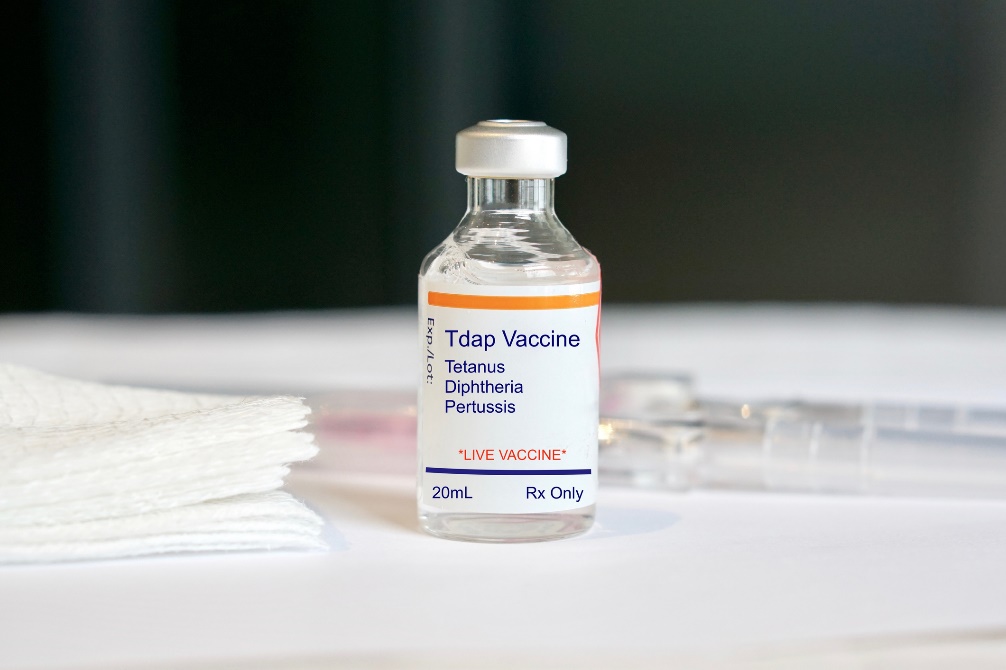 TdaP-Impfstoff gegen Tetanus, Pertussis und Diphtherie