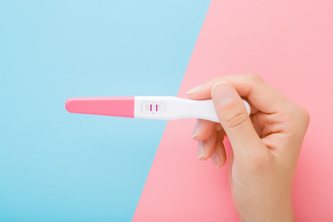 Positiver Schwangerschaftstest