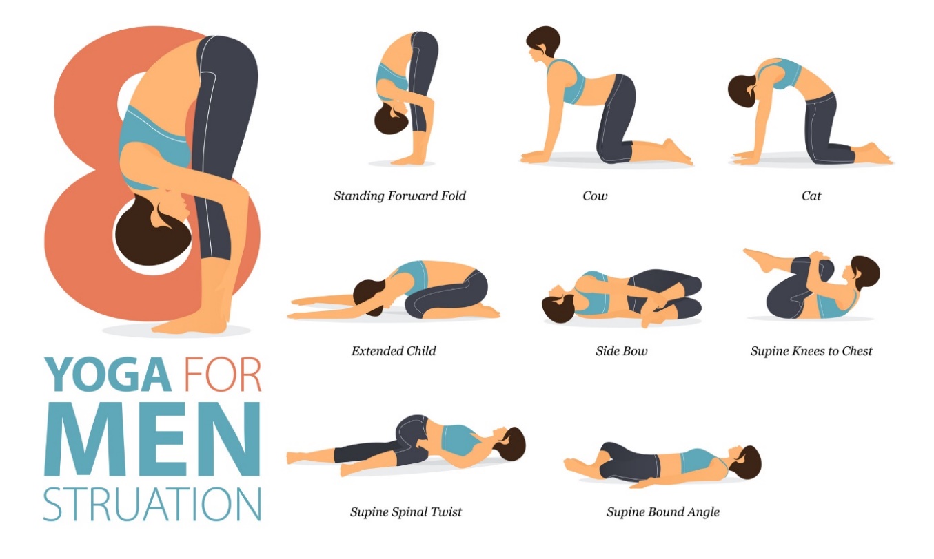 Yoga-basierte Entlastungshaltungen
