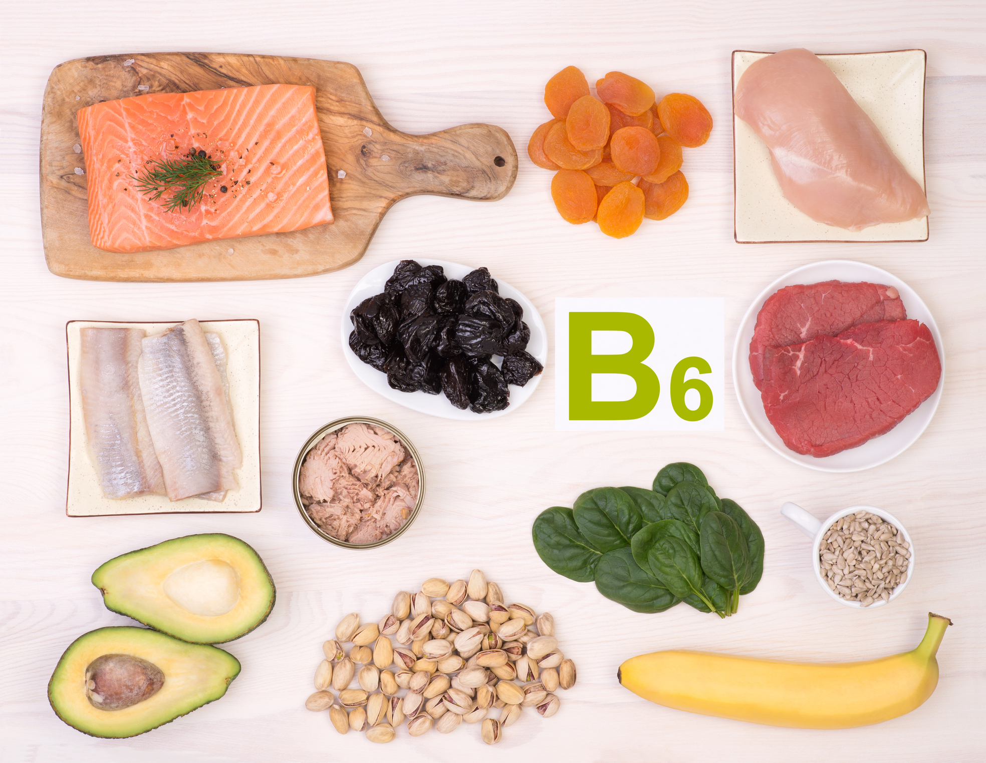 Quellen für Vitamin B6