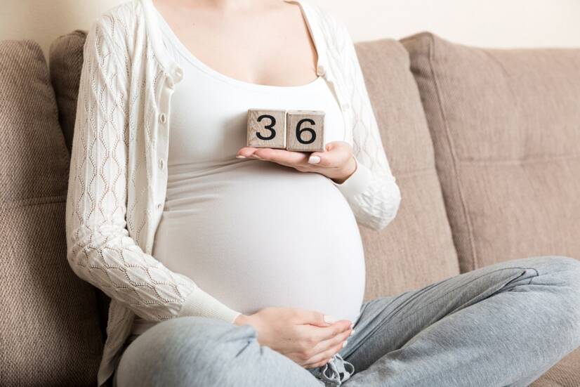 36. Schwangerschaftswoche: nur ein Schritt zur Reifung des Babys?
