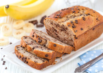 Rezept für leckeres und gesundes Bananenbrot